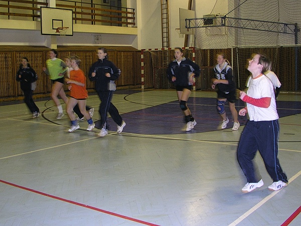 Víkendové soustředění juniorek - Hlušice - únor 2007     13.jpg